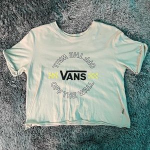 Vans cropped tee